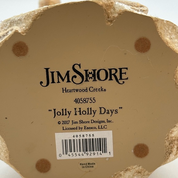 Jim Shore Jolly Holly Days Victorian Angel with Candle - Picture 7 of 16